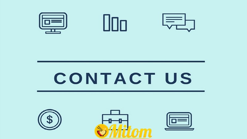Thông tin liên hệ chi tiết của website Mitom TV Thông tin liên hệ chi tiết của website Mitom TV