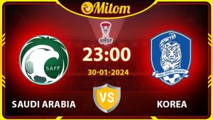 Nhận định Ả Rập vs Hàn Quốc 23h00 30/01/2024 Asian Cup