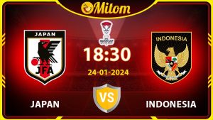 Nhận định Nhật Bản vs Indonesia 18h30 24/01/2024 Asian Cup