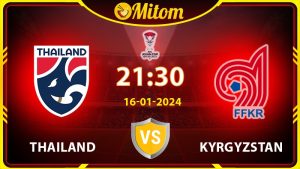 Nhận định Thái Lan vs Kyrgyzstan 21h30 16/01/2024 Asian Cup