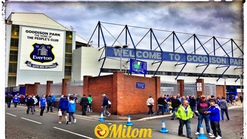 Sân vận động Goodison Park là một trong những sân bóng lâu đời ở Anh