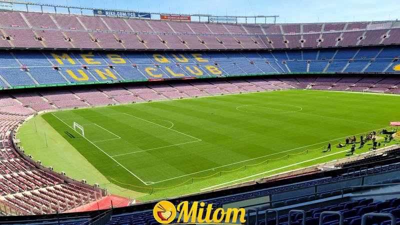 Sân vận động Nou Camp là sân vận động bóng đá lớn nhất Tây Ban Nha
