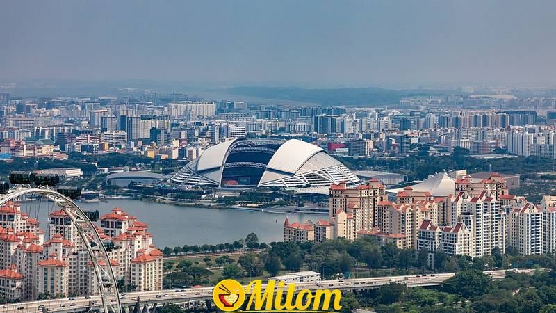 Sân vận động Quốc gia Singapore có thiết kế vô cùng hiện đại