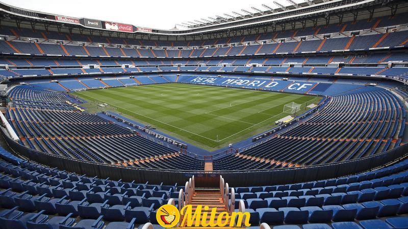 Sân vận động Santiago Bernabéu là sân nhà của câu lạc bộ Real Madrid