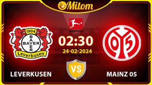 Nhận định Leverkusen vs Mainz 02h30 24/02/2024 Bundesliga