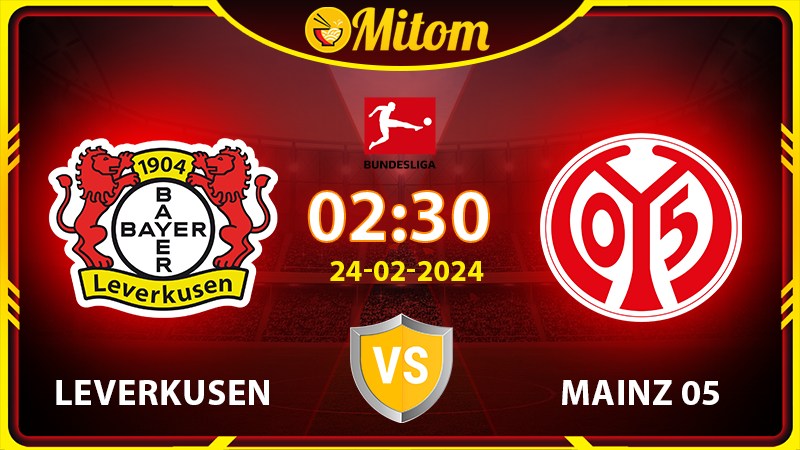 Nhận định Leverkusen vs Mainz 02h30 24/02/2024 Bundesliga