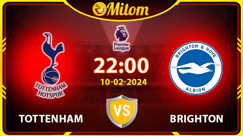 Nhận định Tottenham vs Brighton 22h00 10/02/2024 NHA