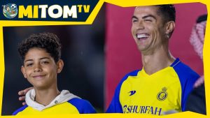 Cristiano Ronaldo Jr sắp được được sát cánh cùng bố