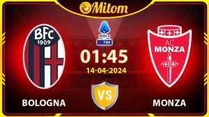 Nhận định Bologna vs Monza 01h45 14/04/2024 Serie A