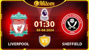 Nhận định Liverpool vs Sheffield 01h30 05/04 Ngoại hạng Anh