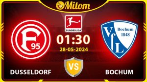 Nhận định Dusseldorf vs Bochum 1h30 28/05 Playoff Bundesliga