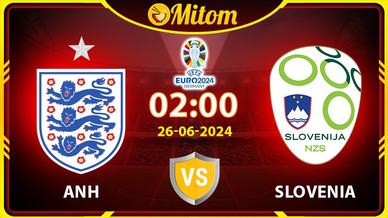 Nhận định Anh vs Slovenia 02h00 26/06/2024 VCK EURO
