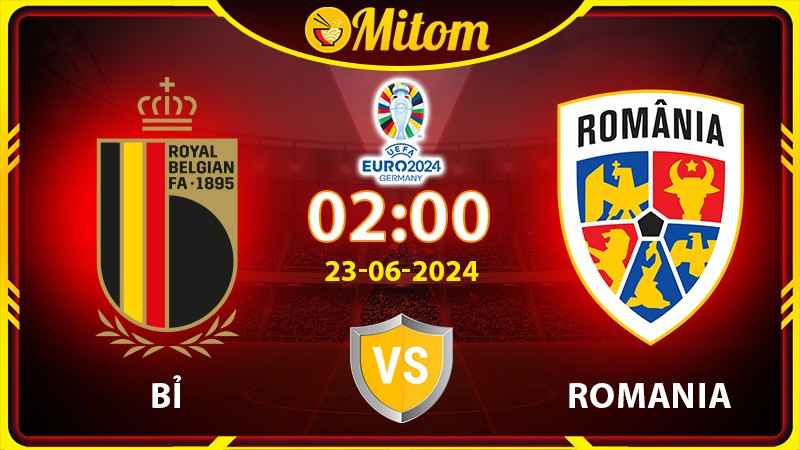 Nhận định Bỉ vs Romania 02h00 23/06/2024 VCK EURO