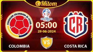 Nhận định Colombia vs Costa Rica 05h 29/6/2024 Copa America