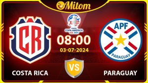 Nhận định Costa Rica vs Paraguay 08h 03/07/2024 Copa America