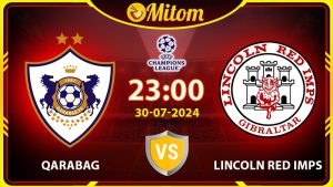 Nhận định Qarabag vs Lincoln Red Imps 23h 30/07 cúp C1 châu Âu