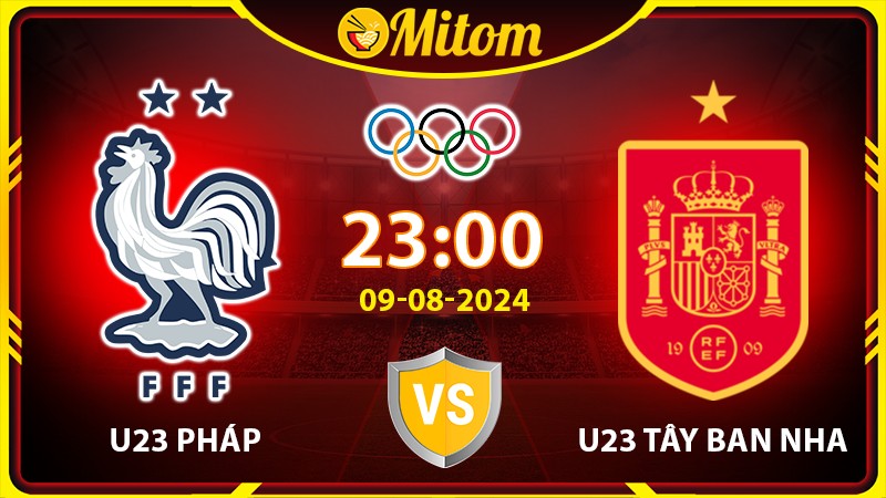 Nhận định U23 Pháp vs U23 Tây Ban Nha 23h 9/8/2024 Olympic